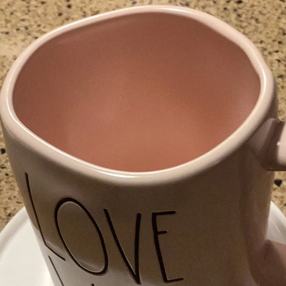 Rae Dunn LOVE WINS Valentine mug